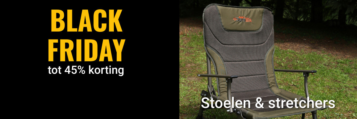 Black Friday stoelen en stretchers Black Friday stoelen en stretchers