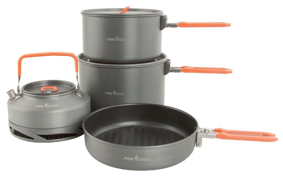 Fox Cookware Set (non-stick pans) Large 4pc