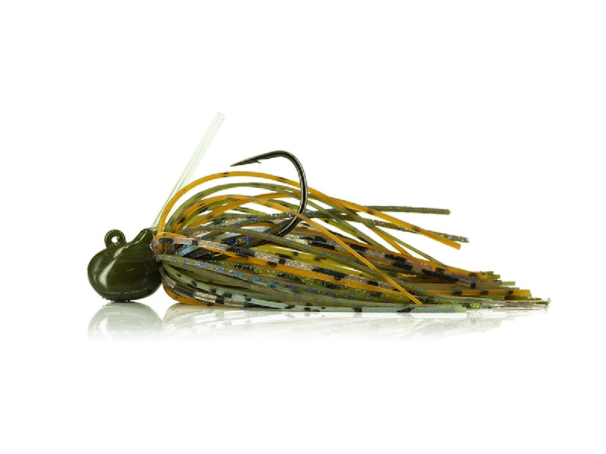 Molix Nano Jig 7gr Green Pumpkin Flash