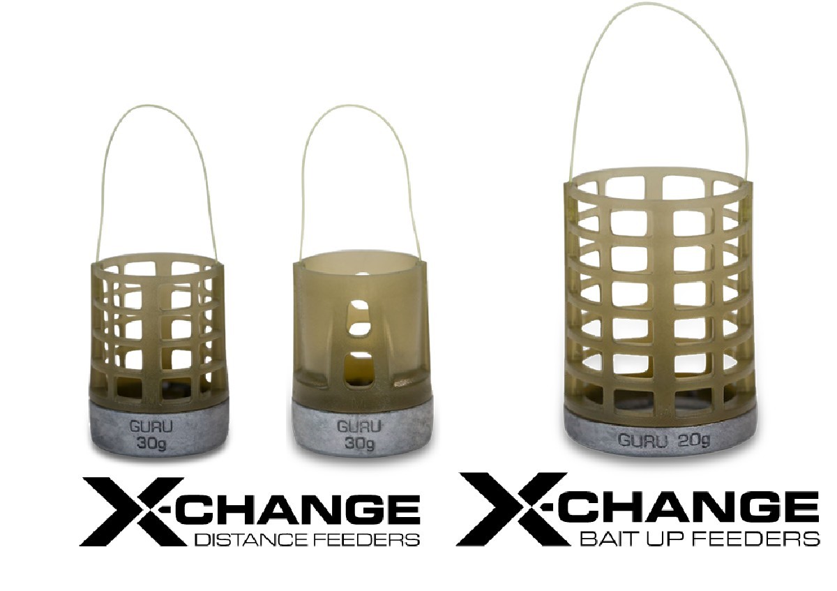 Guru X-Change Distance Feeder Solid 2st. Large 40 gr + 50gr Cage Guru X-Change Distance Feeder Solid 2st. Large 40 gr + 50gr Cage