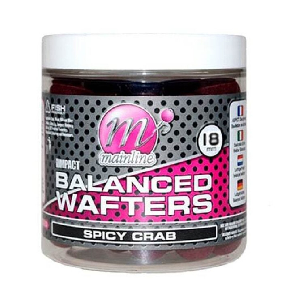 Mainline High Impact Balanced Wafters 18Mm Spicy Crab Mainline High Impact Balanced Wafters 18Mm Spicy Crab