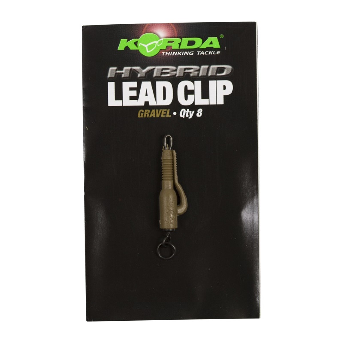 Korda Hybrid Lead Clips  Gravel