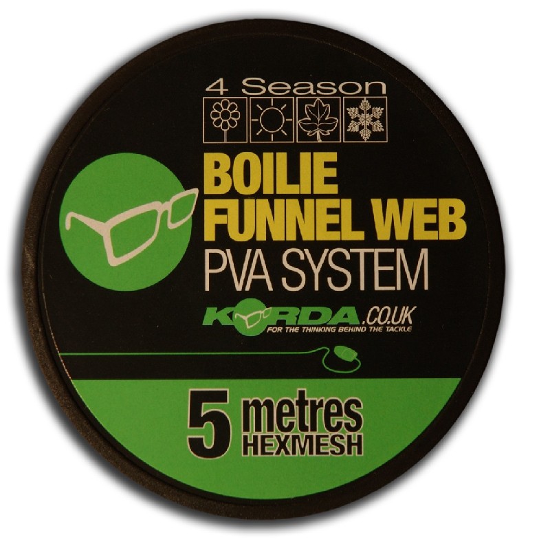 Korda PVA Boilie Funnel Web Micro Mesh 5 m Refill