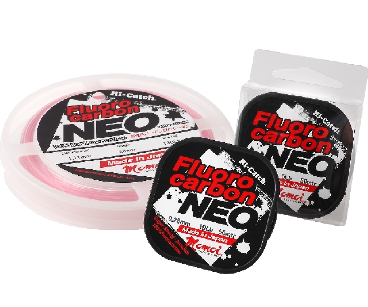 Momoi Fc Hi-Catch Fluorocarbon Neo Clear 50Mt. 0.20 mm  2.70kg