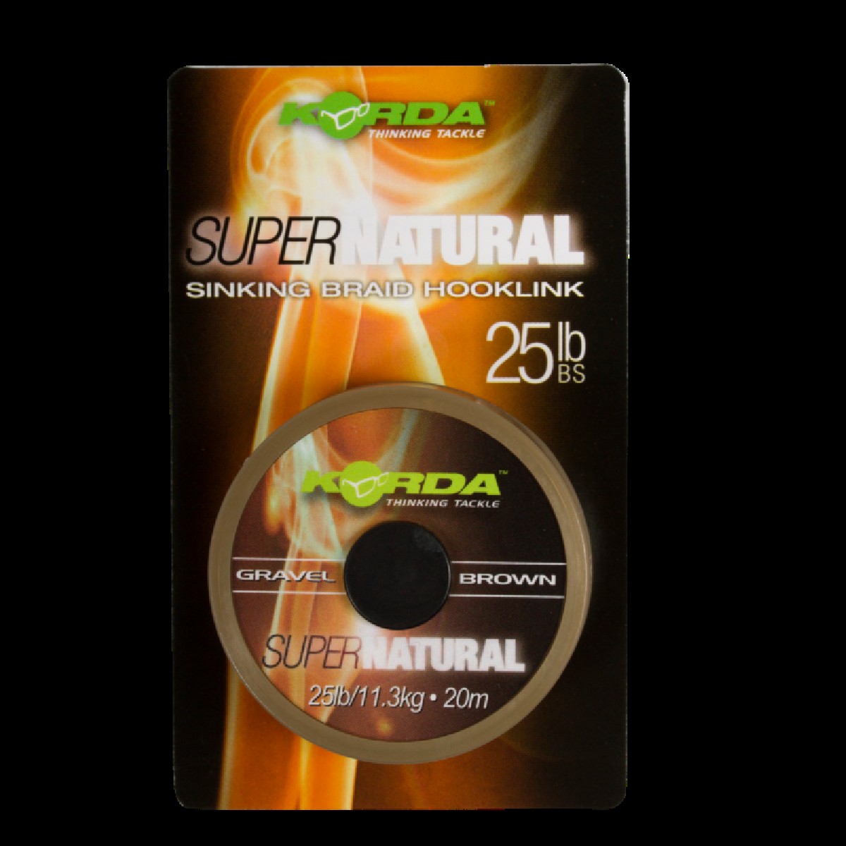 Korda Super Natural - Gravel Brown 20m 18 lb Korda Super Natural - Gravel Brown 20m 18 lb