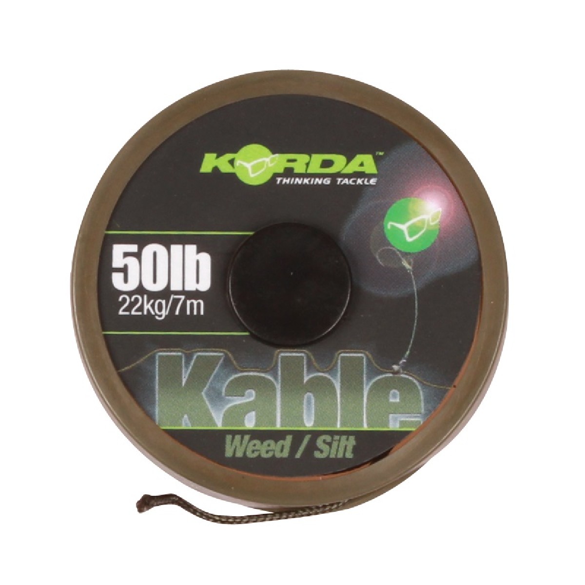Korda Kable Leadcore 7m Weed