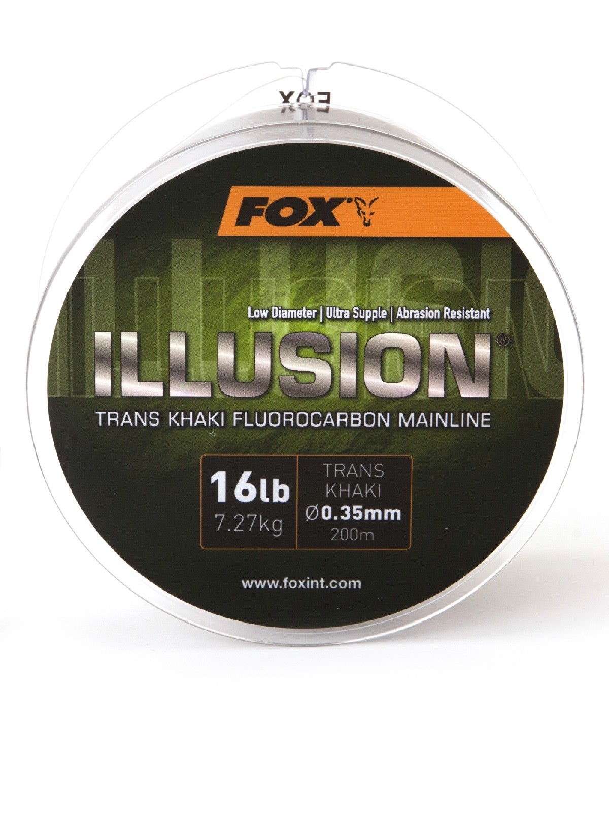 Fox Illusion Mainline Trans Khaki 0.35 mm  16 lbs 200 m