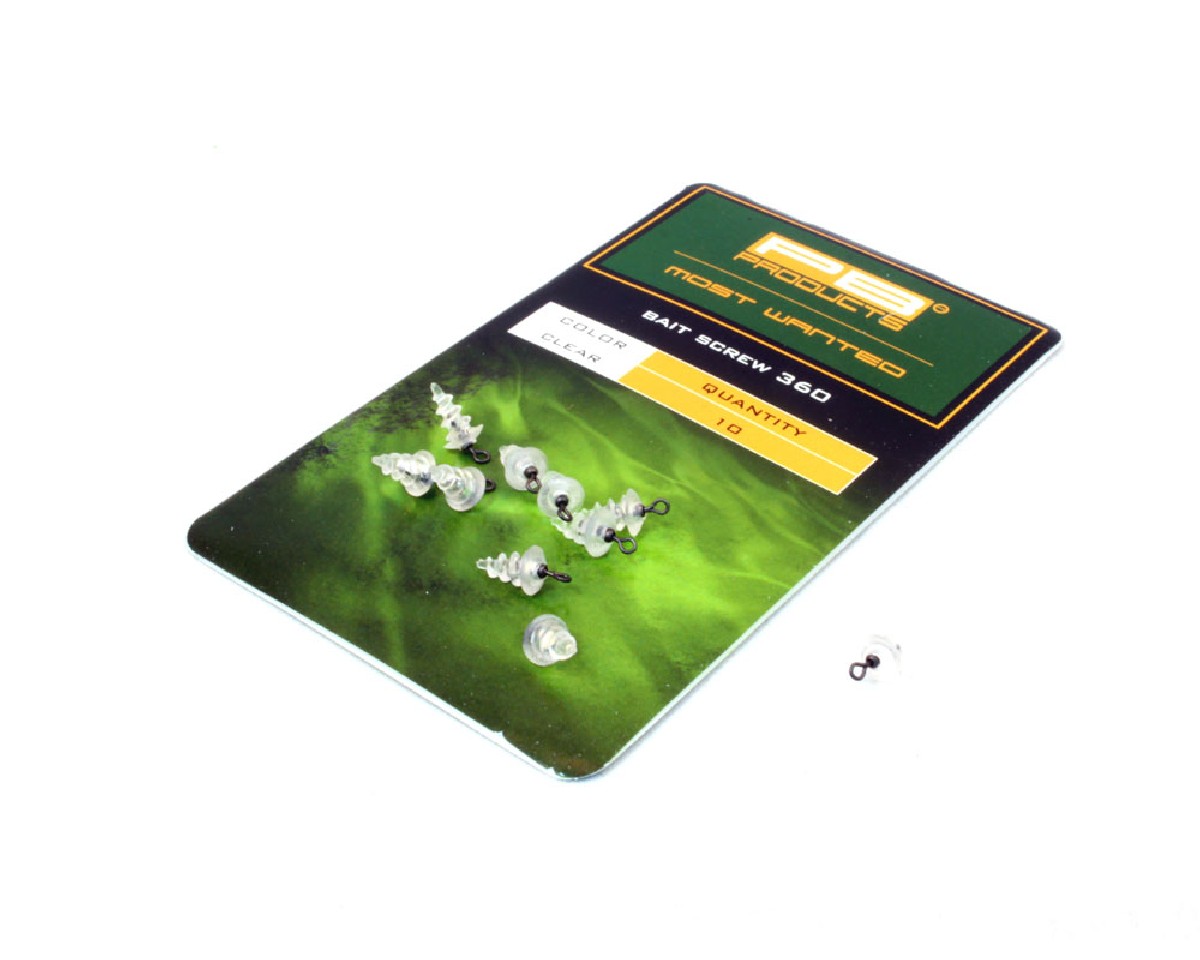PB Bait Screw 360 10pcs Clear PB Bait Screw 360 10pcs Clear