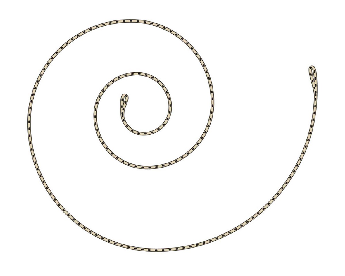 PB Ready Made Leader 90cm 2pcs Gravel PB Ready Made Leader 90cm 2pcs Gravel