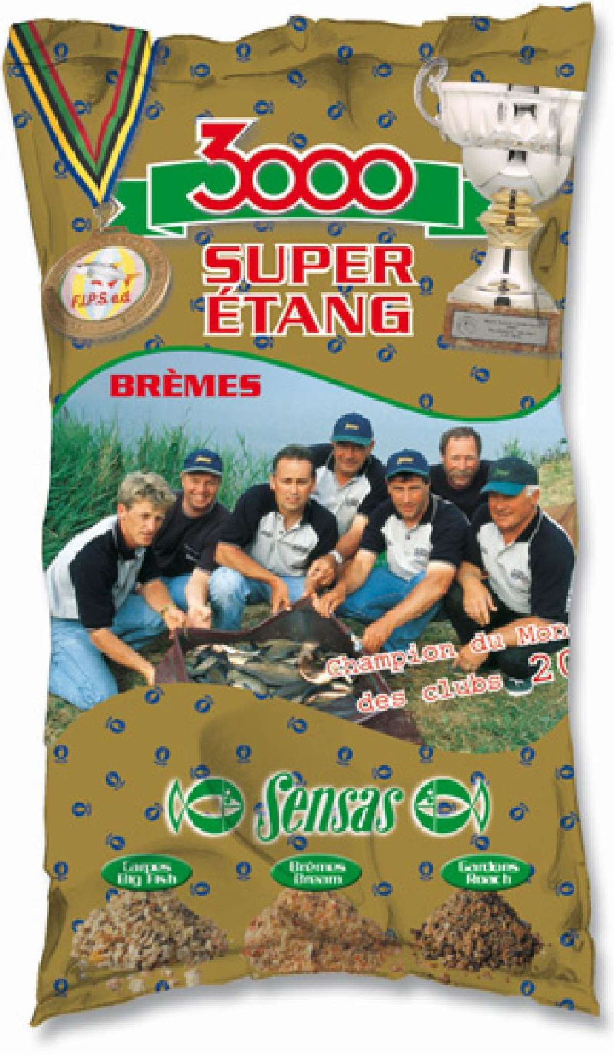 Sensas 3000 Super Etang  1Kg Bremes