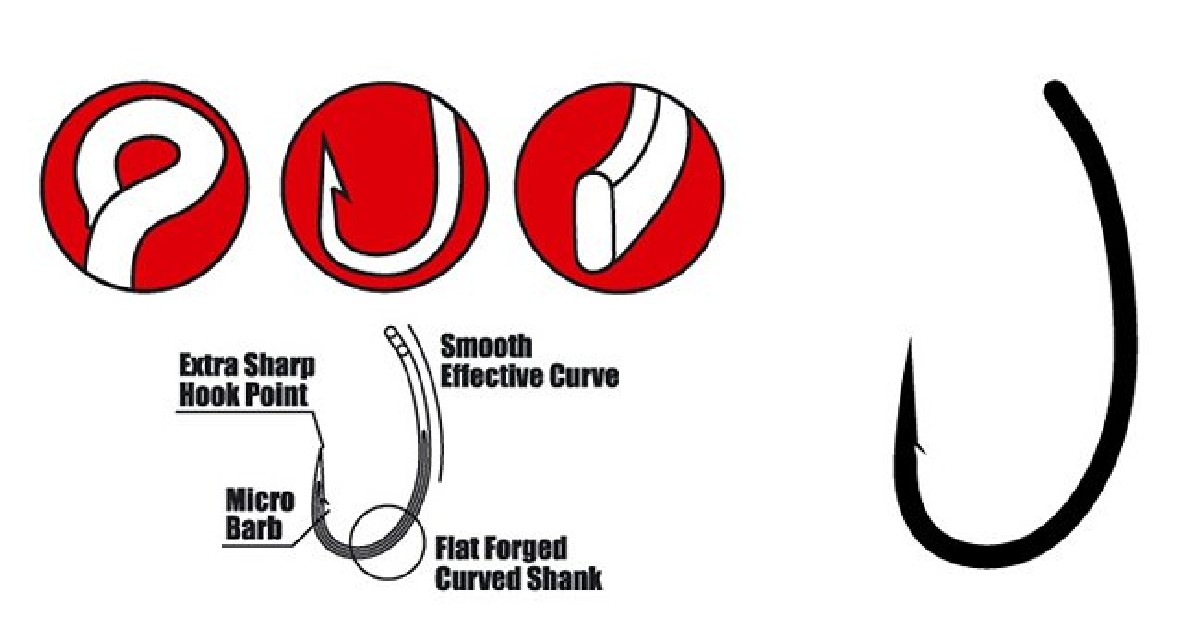 Gamakatsu G-CARP HUMP BACK Size 4, 10 st Gamakatsu G-CARP HUMP BACK Size 4, 10 st