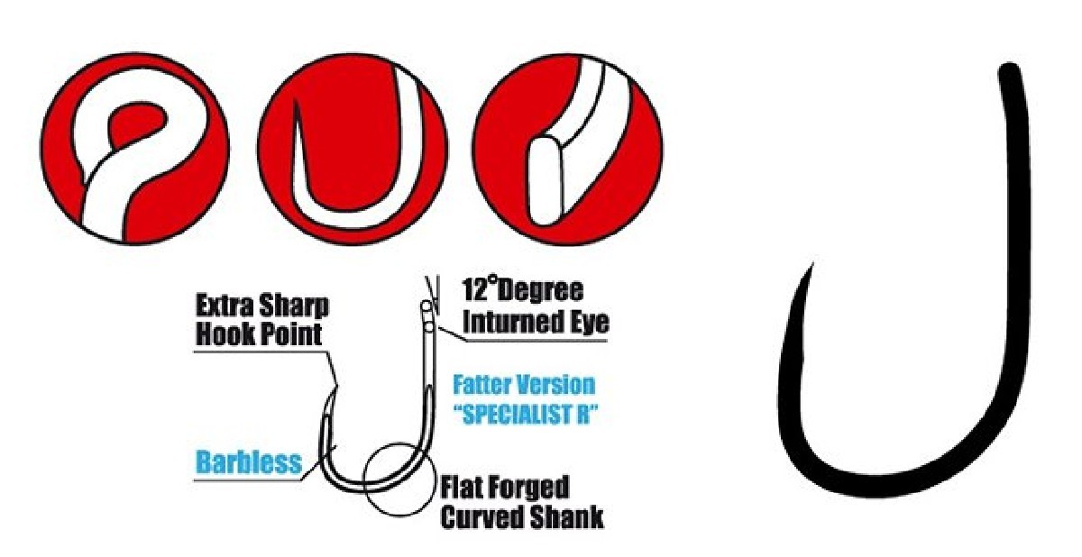 Gamakatsu G-CARP SPECIALIST RX BL  Size 10, 10 st