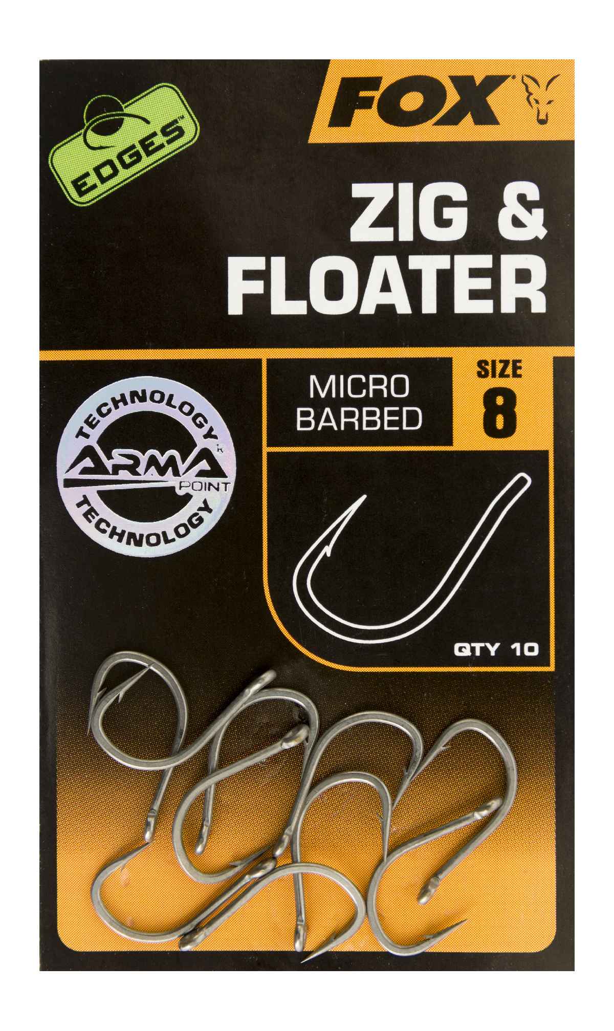 Fox Edges Armapoint Zig & Floater Size 6 10St. Fox Edges Armapoint Zig & Floater Size 6 10St.