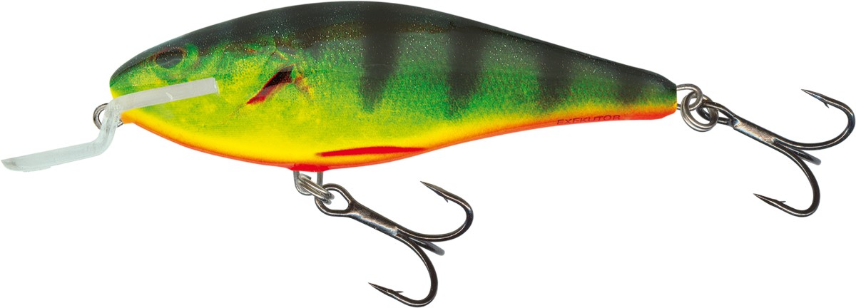 Salmo Executor Shallow Runner 12cm Real Hot Perch