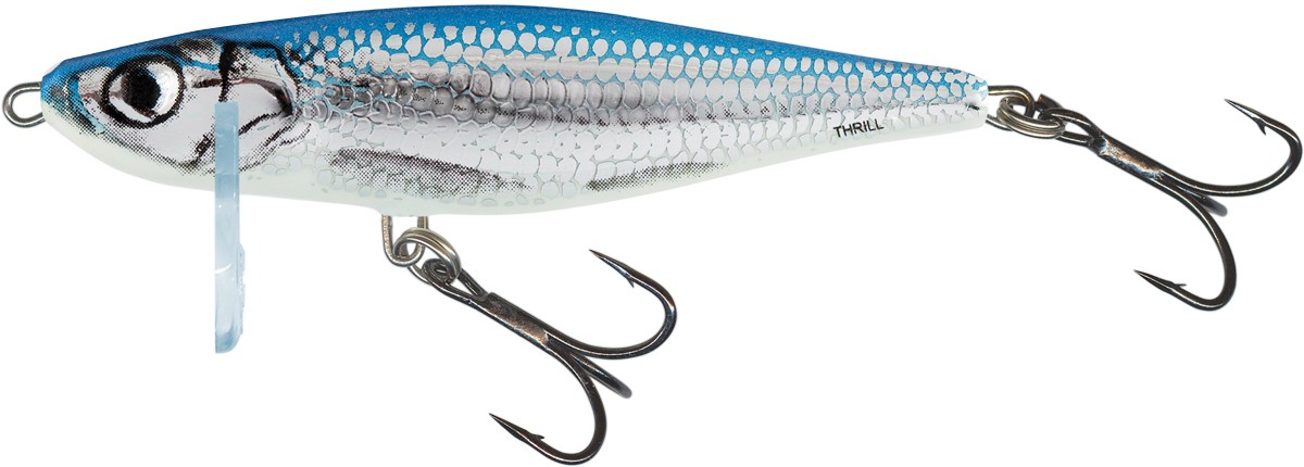 Salmo Thrill Sinking 7cm Blue Fingerling