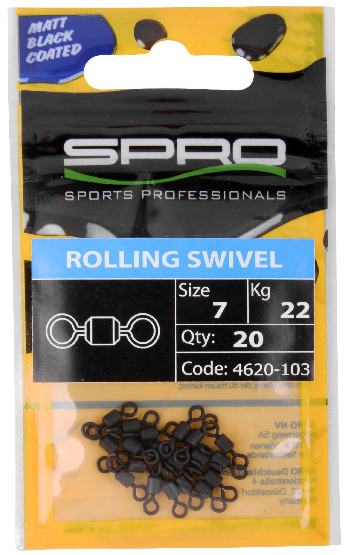 Spro Mb Rolling Swivel Size 2