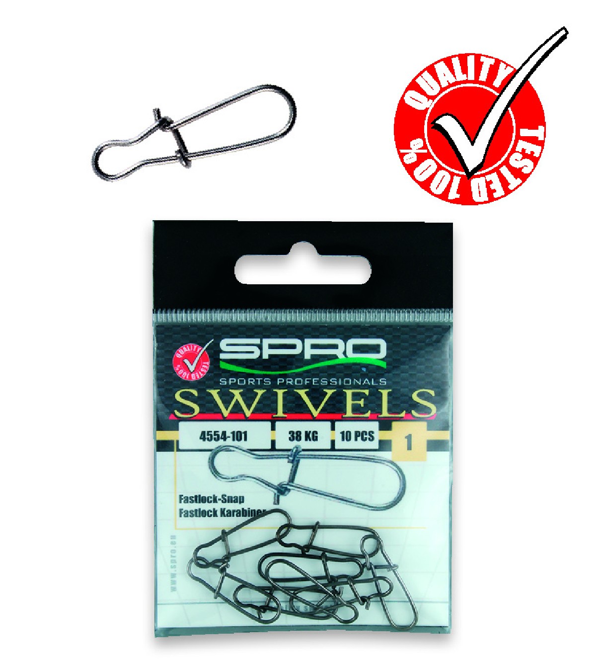 Spro Fastlock snap 1 38kg