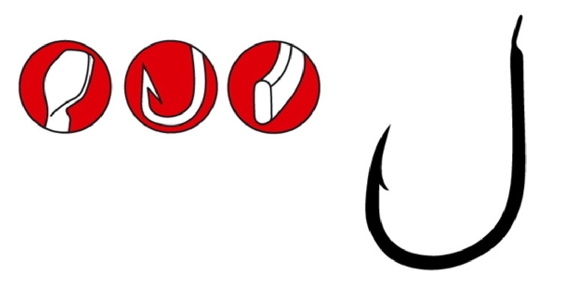 Gamakatsu G-1 Competition G1-103 Size 10, 15 st Gamakatsu G-1 Competition G1-103 Size 10, 15 st