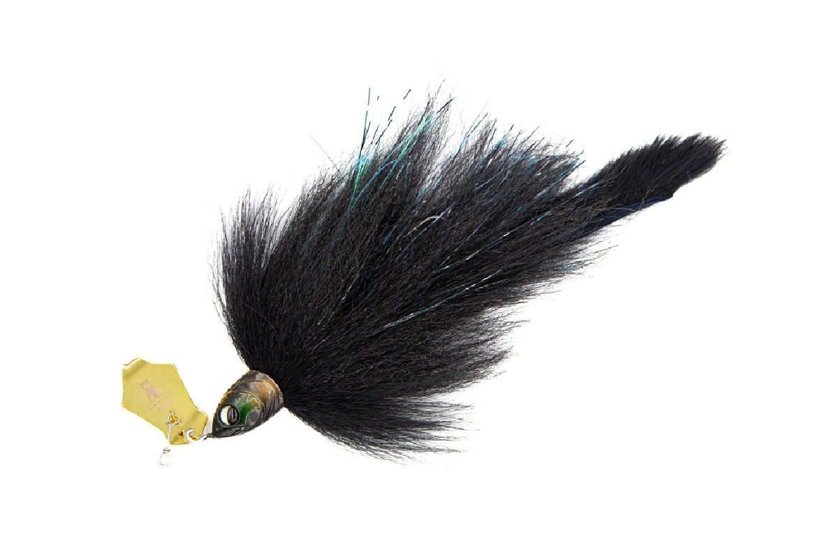 BIM tackle Chacha Bait Junior Chatterbait 20cm 28gr Black is magic