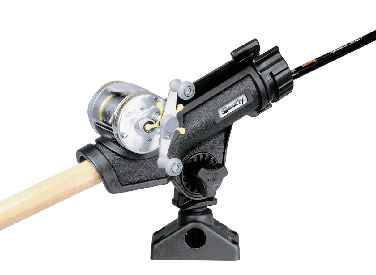 Scotty Rutenhalter Powerlock w/ 241 Side/Deck Mount