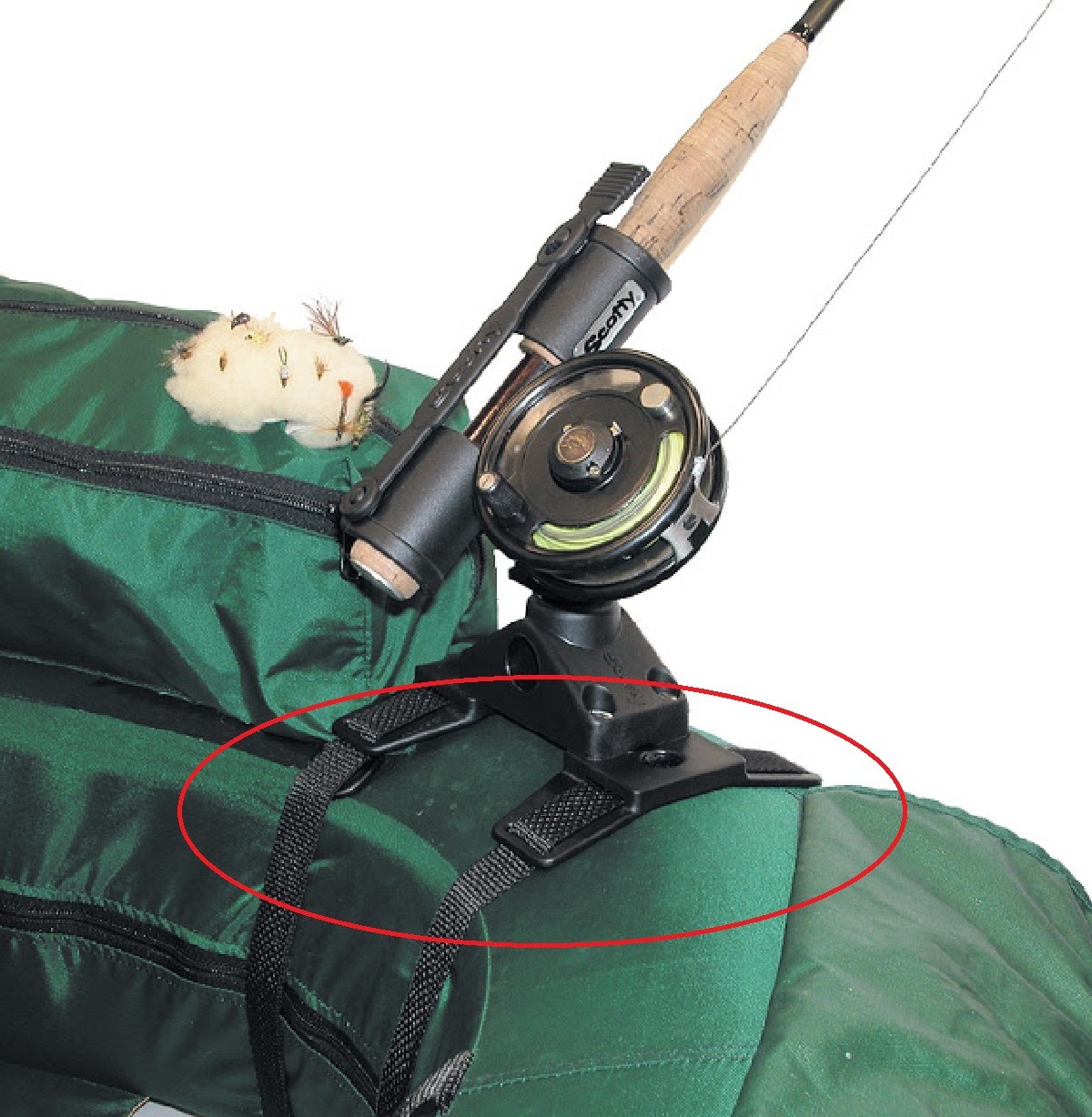 Scotty Bellyboat Rutenhalter Mount