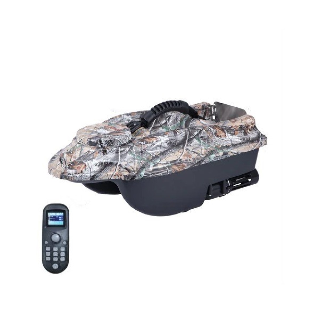 Boatman Actor GPS Futterboot V5 H3 Camo / Zwart