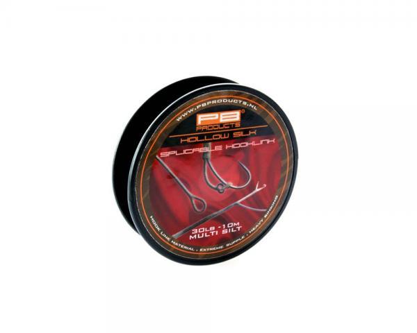 PB Hollow Silk Splicable Hooklink 30 lbs Multi 10m Weed