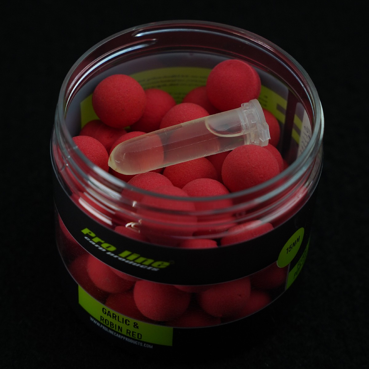 Proline Garlic & Robin Red Fluor Pop-Ups 15mm 200ml Proline Garlic & Robin Red Fluor Pop-Ups 15mm 200ml