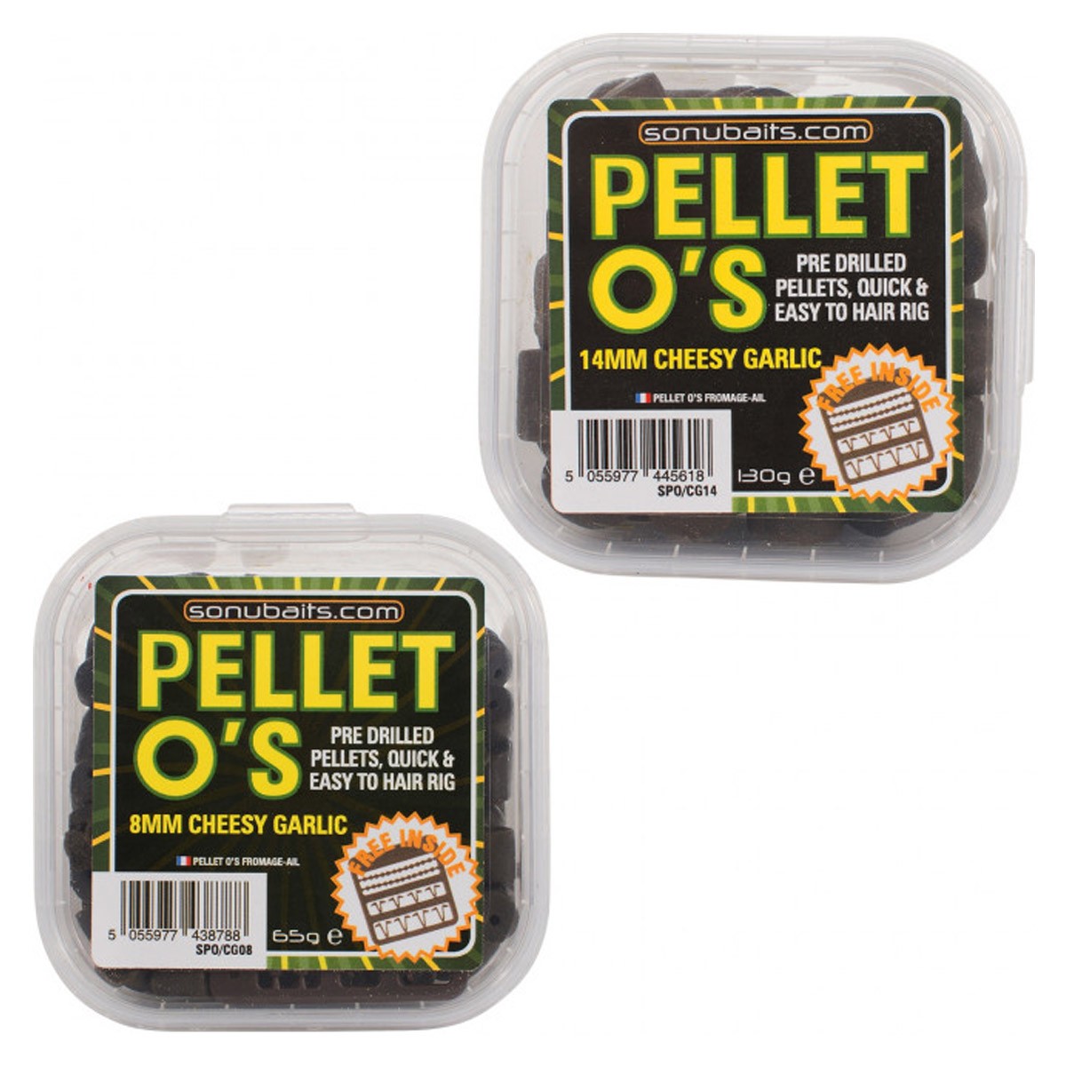 Sonubaits Pellet O's 8mm Cheesy Garlic Sonubaits Pellet O's 8mm Cheesy Garlic