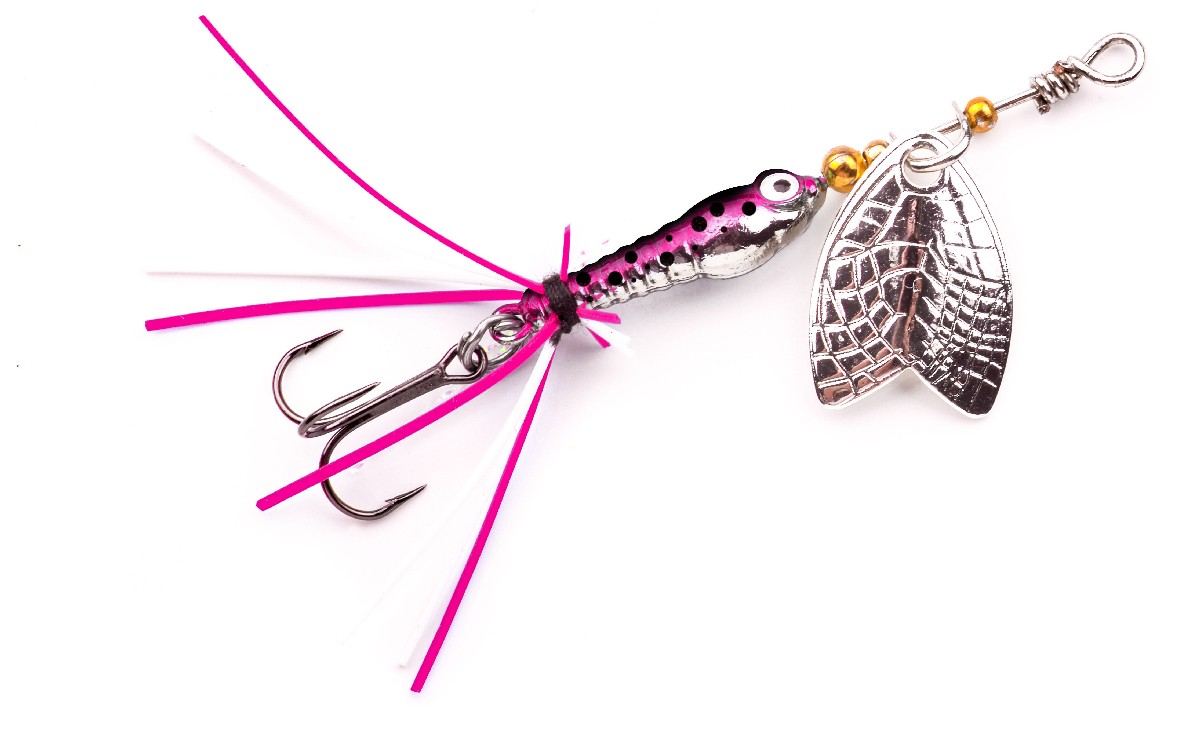 Spro Larva Mayfly Spinner Single Hook 5Cm 4Gr Rainbow Trout Spro Larva Mayfly Spinner Single Hook 5Cm 4Gr Rainbow Trout