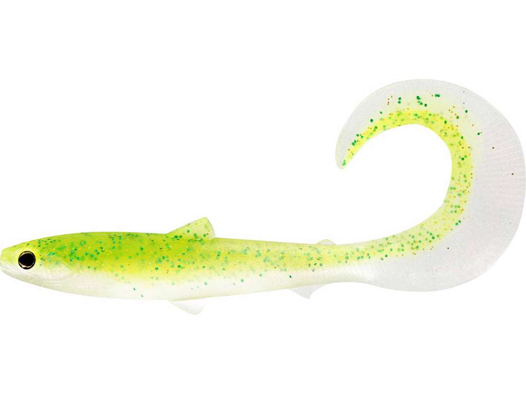 Westin Bullteez Curltail 10cm 1st. Sparkling Chartreuse