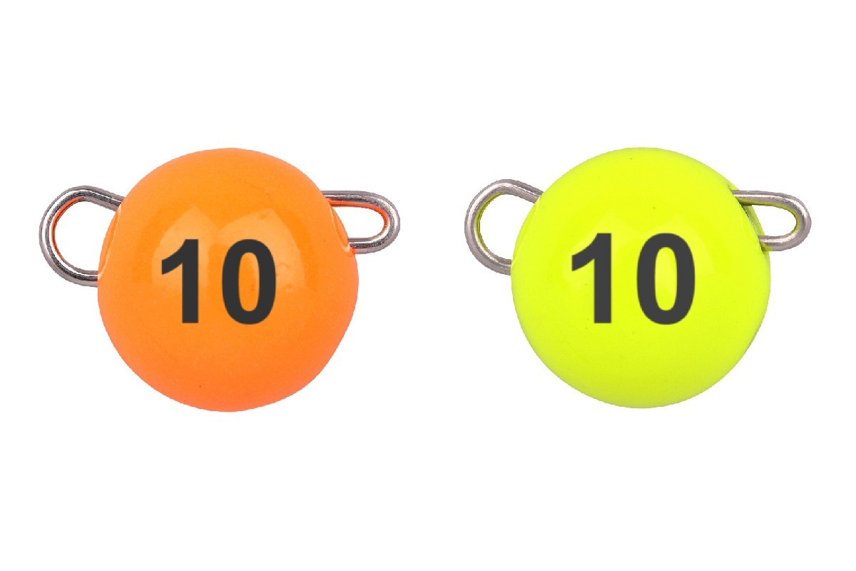 Spro Bottom Jig Glow Orange/Chart 10 gr Spro Bottom Jig Glow Orange/Chart 10 gr