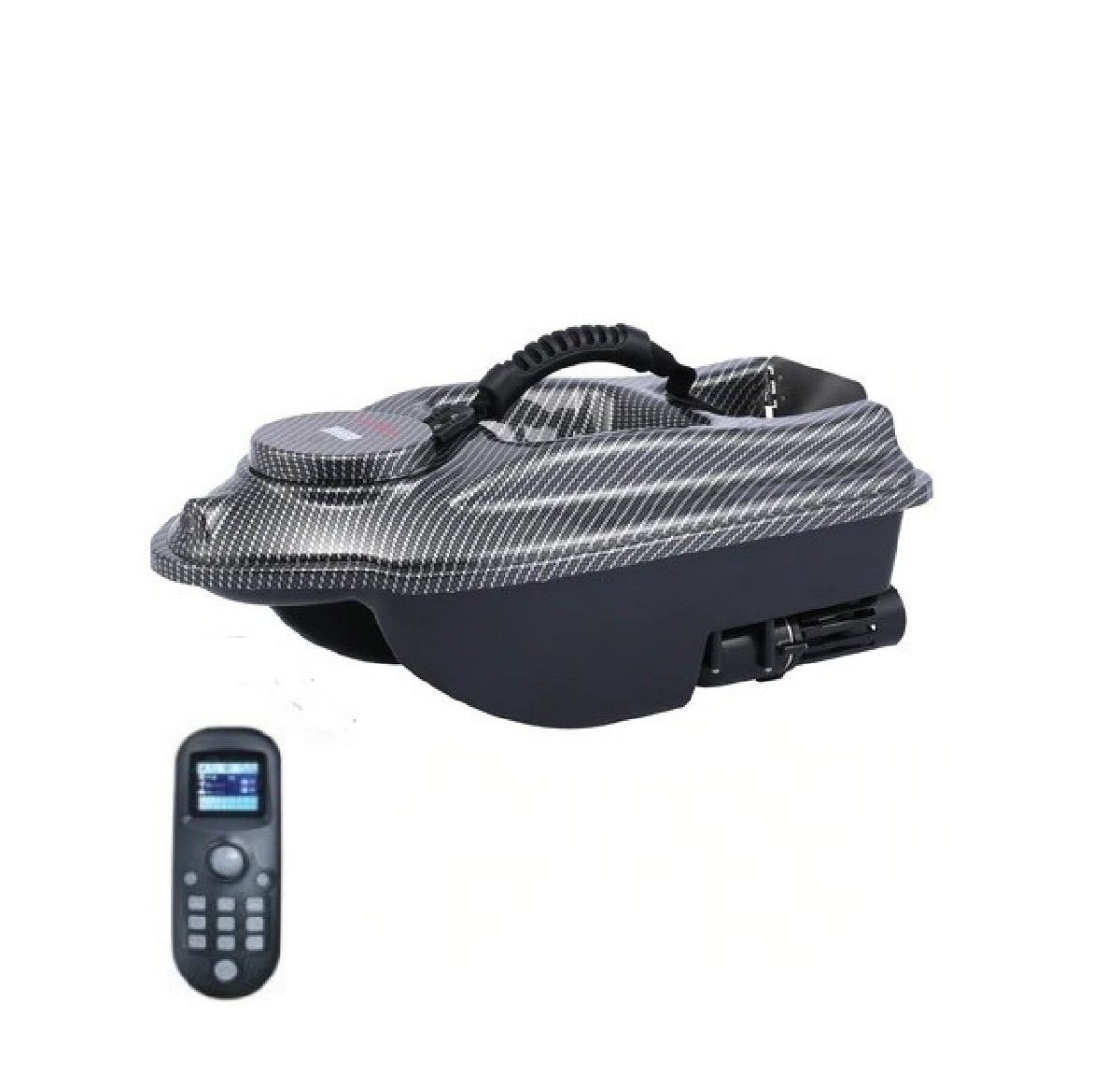 Boatman Actor GPS Futterboot V5 H3 Carbon / Zwart