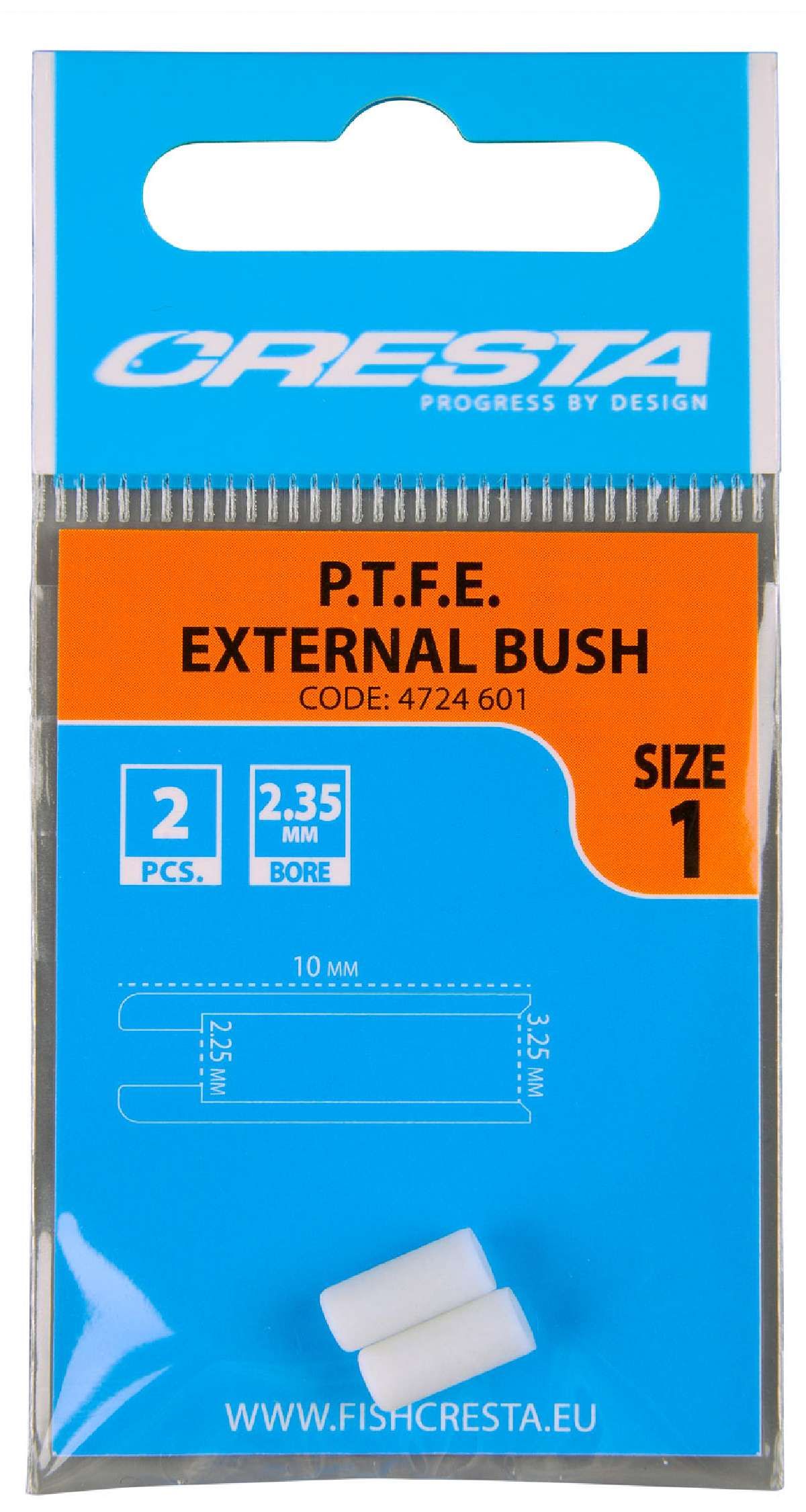 Cresta Ptfe Bush External Size 2 / 2.50mm