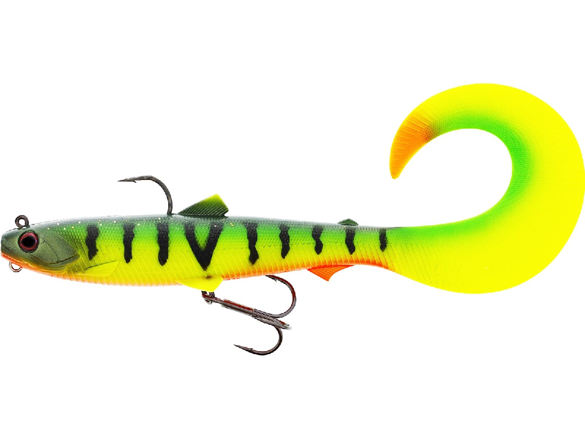 Westin Bullteez Curltail R'n'R 21cm 73gr Sinking Tiger Perch
