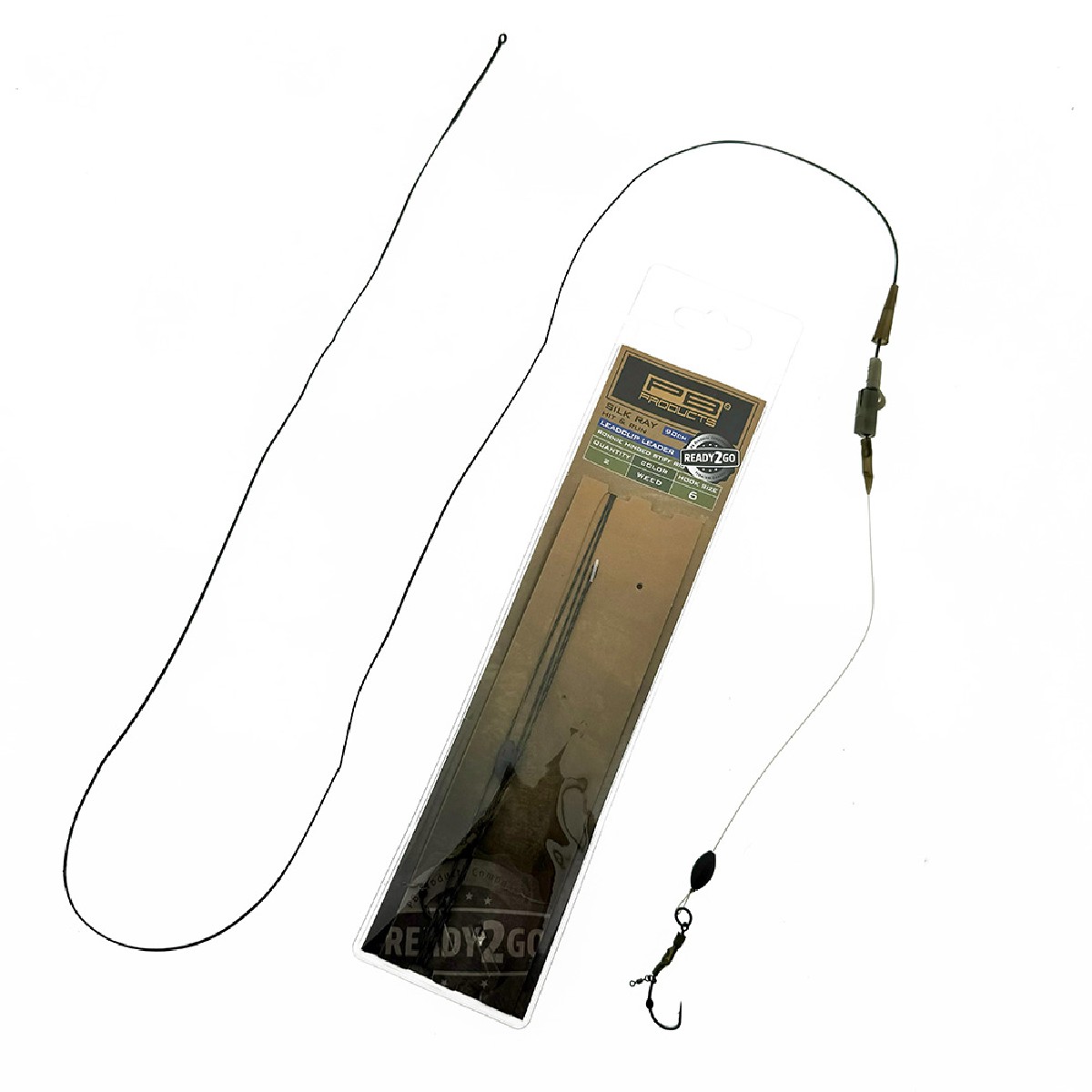PB R2G SR Clip Leader 90 With Ronnie Hinged Soft Weed 2st. Size 4