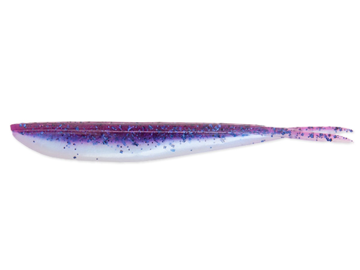 Lunker City Fin-S Fish 4inch / 10Cm 10st. Purple Majesty