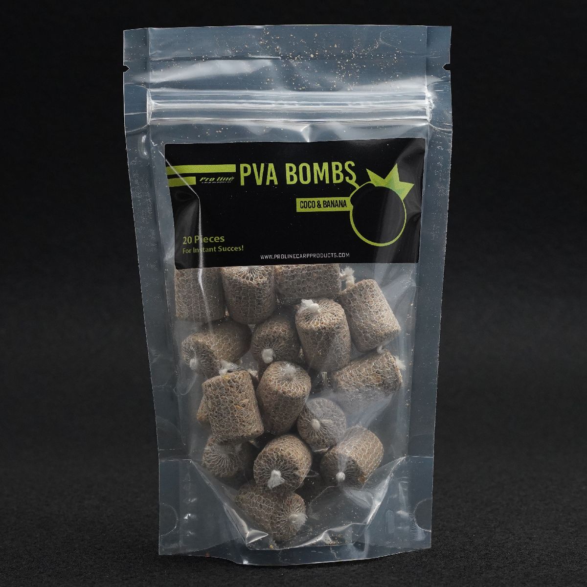 Proline Coco & Banana PVA Bombs 18st. Proline Coco & Banana PVA Bombs 18st.