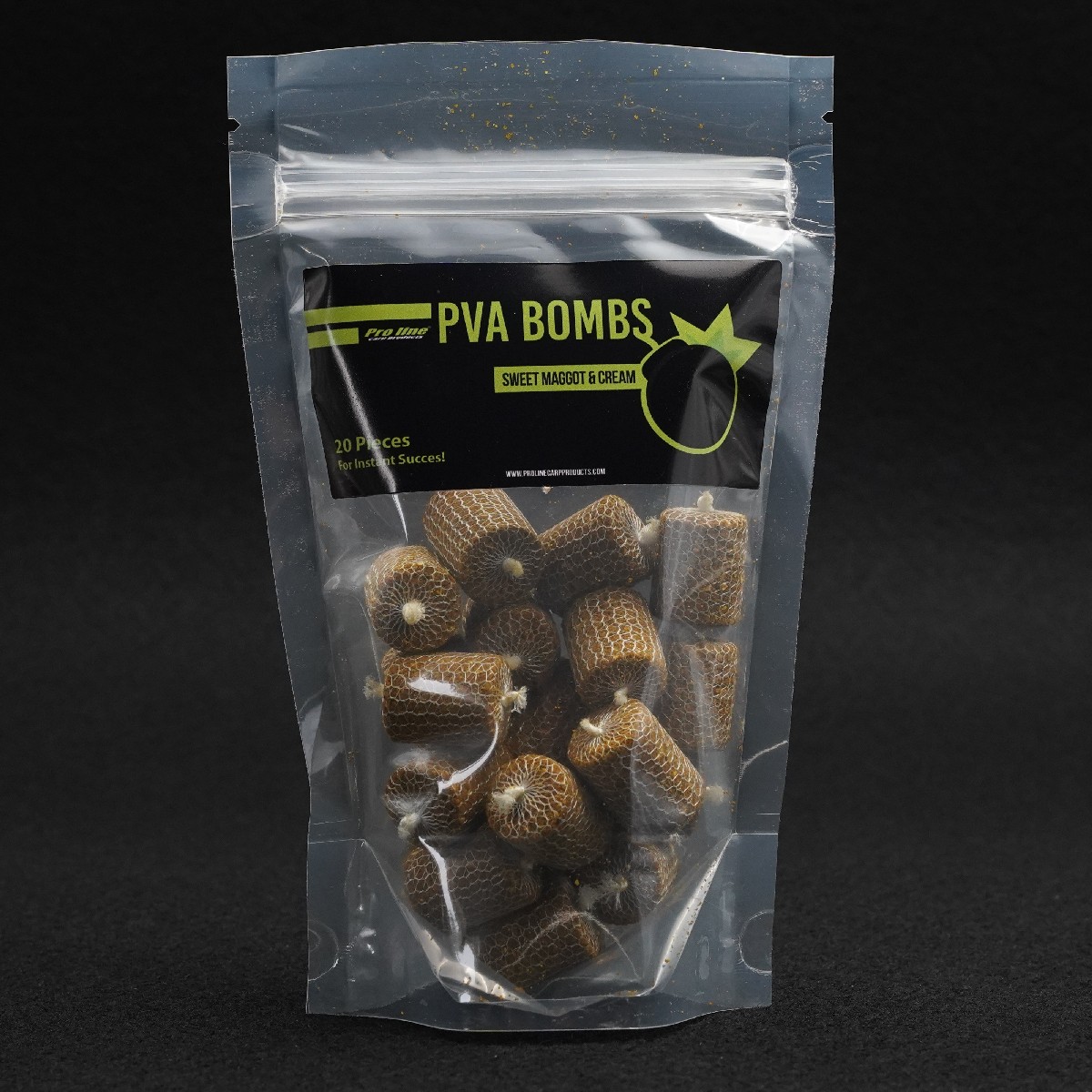 Proline Sweet Maggot & Cream PVA Bombs 18st. Proline Sweet Maggot & Cream PVA Bombs 18st.