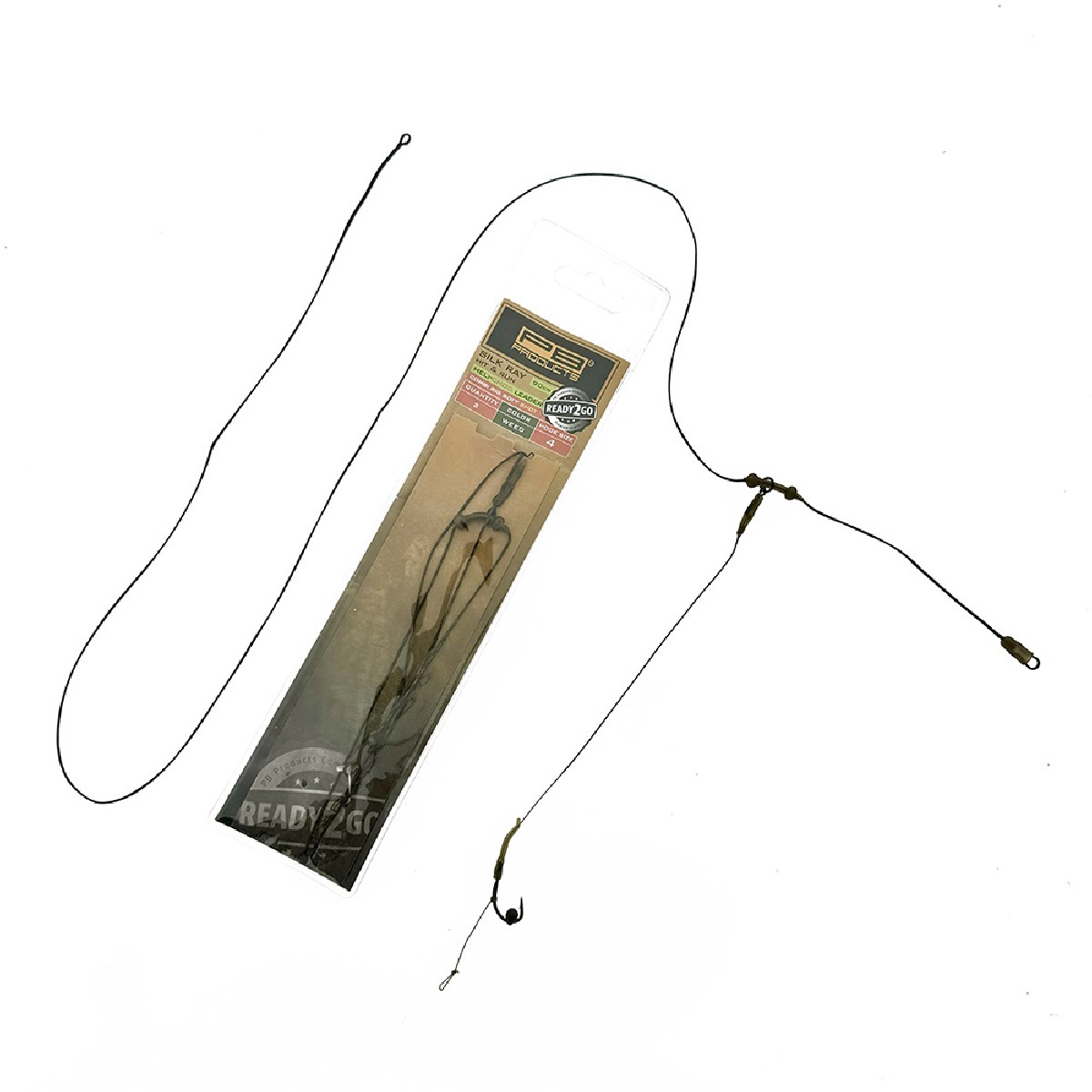 PB R2G Heli SR Leader 90 With Combi Rig Shot Weed 2st. 0.3 gr Size 4