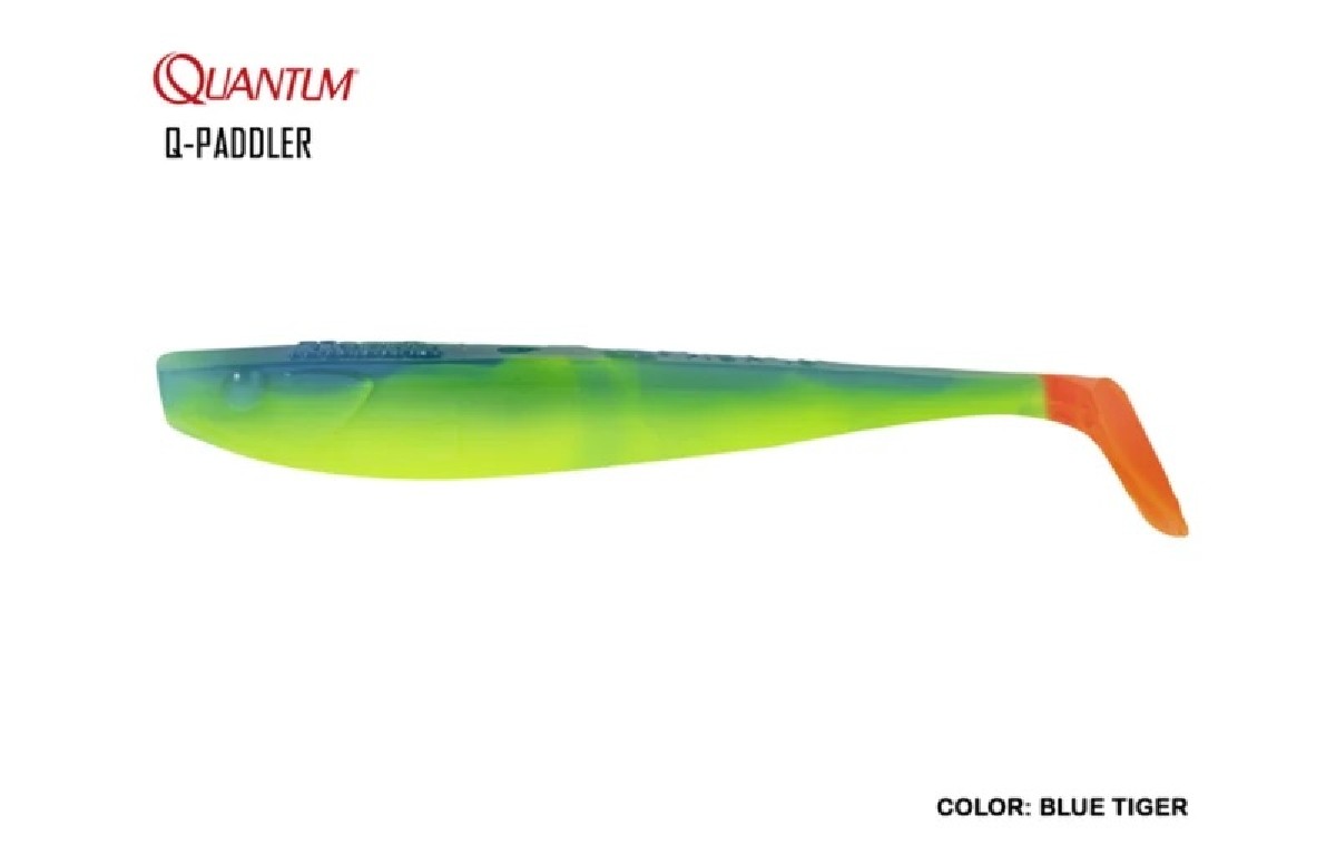Quantum Q-Paddler 12Cm Blue Tiger