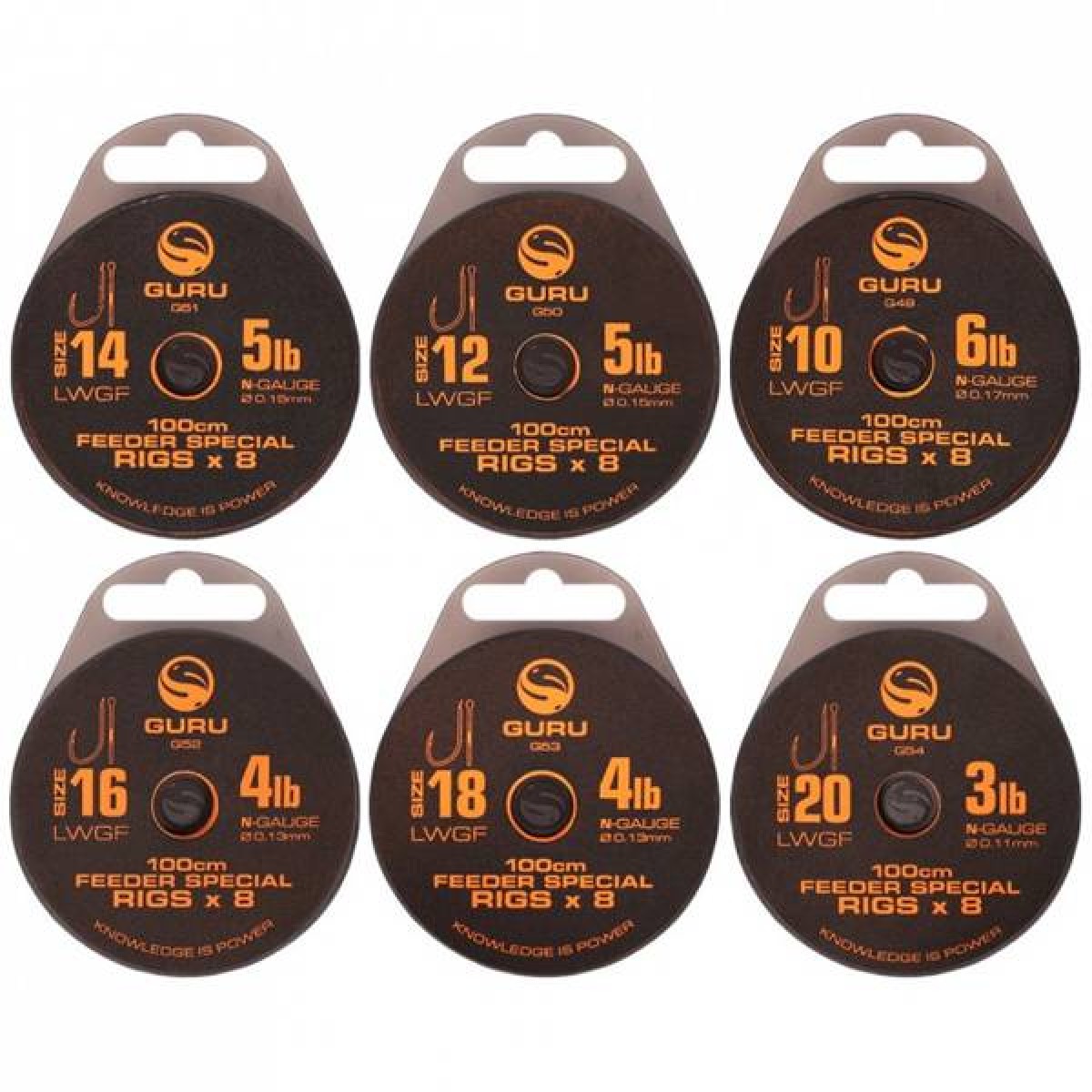 Guru LWGF Feeder Special Rig 40'' / 100cm Size 10 Guru LWGF Feeder Special Rig 40'' / 100cm Size 10