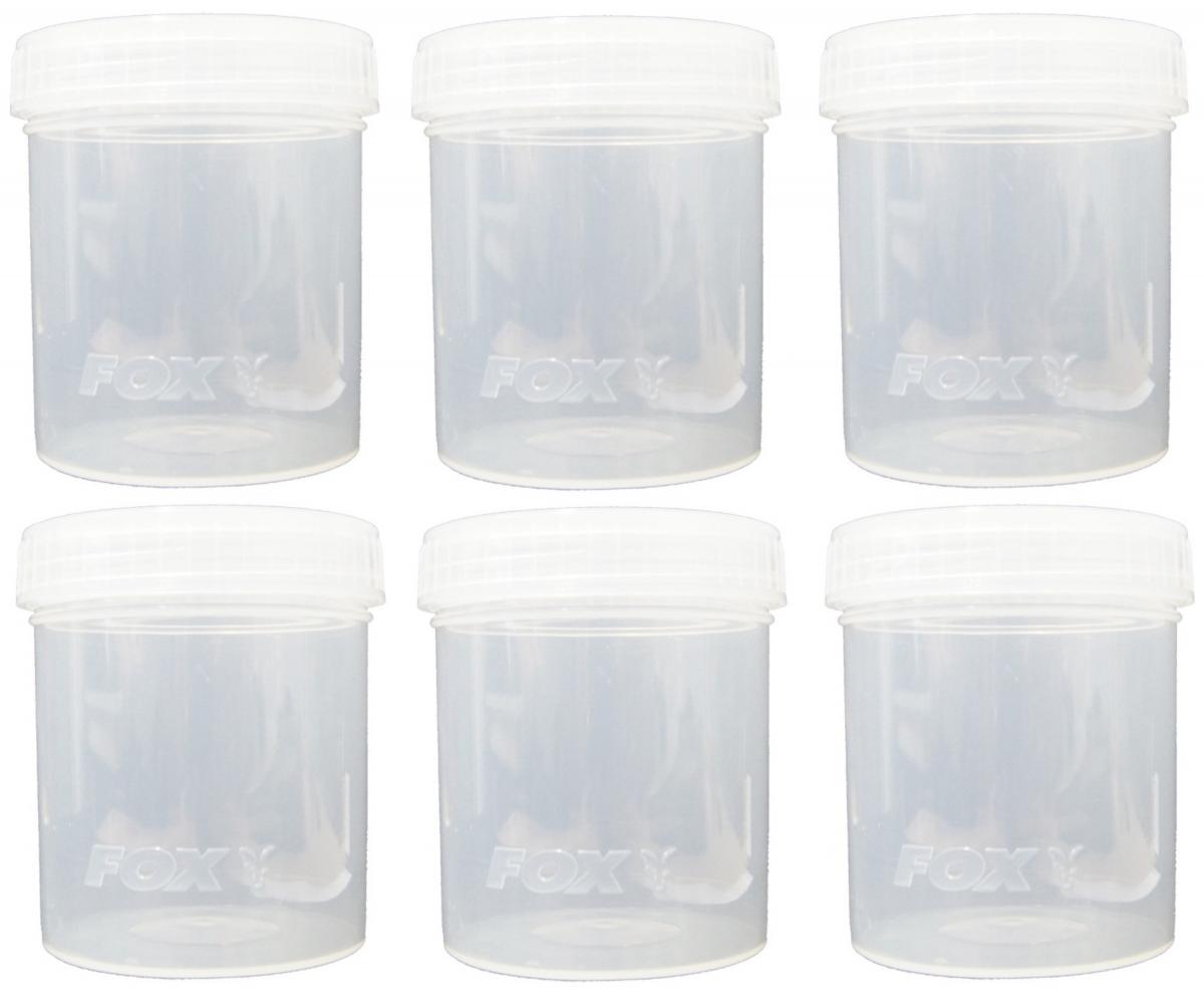 Fox Bait Tubs Full Size Clear 6st.