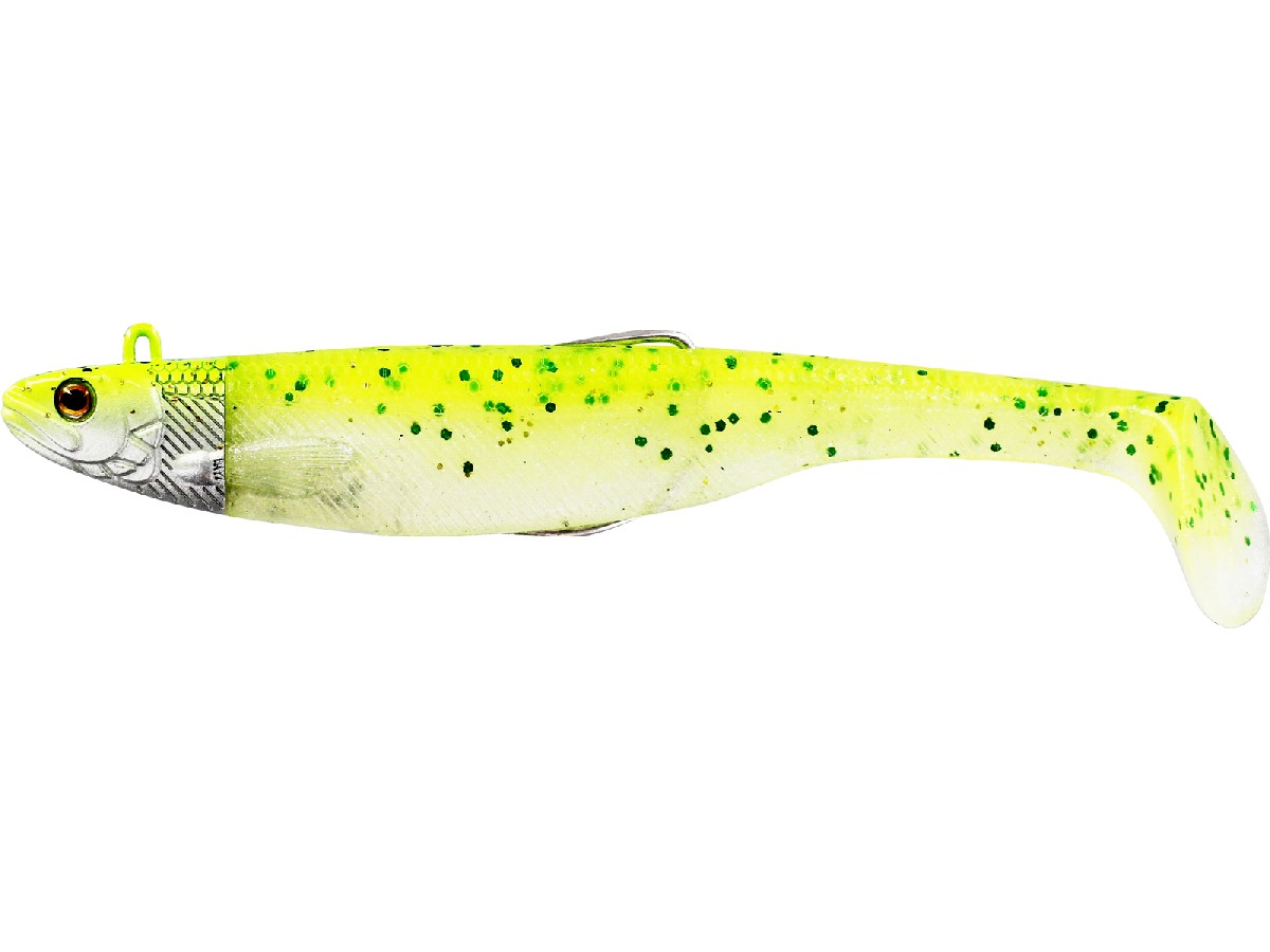 Westin Magic Minnow Jig 10cm 12Gr (incl. 1x spare body) Sparkling Chartreuse Westin Magic Minnow Jig 10cm 12Gr (incl. 1x spare body) Sparkling Chartreuse