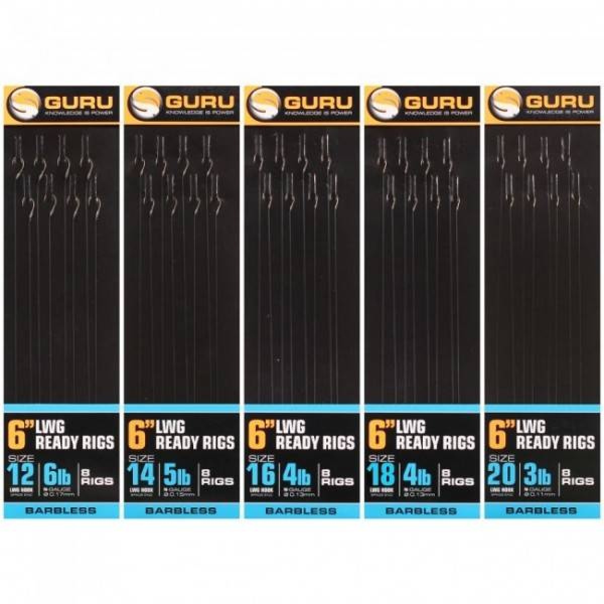 Guru LWGS Pole Rigs 15Cm Size 12 - 0,17 mm Guru LWGS Pole Rigs 15Cm Size 12 - 0,17 mm