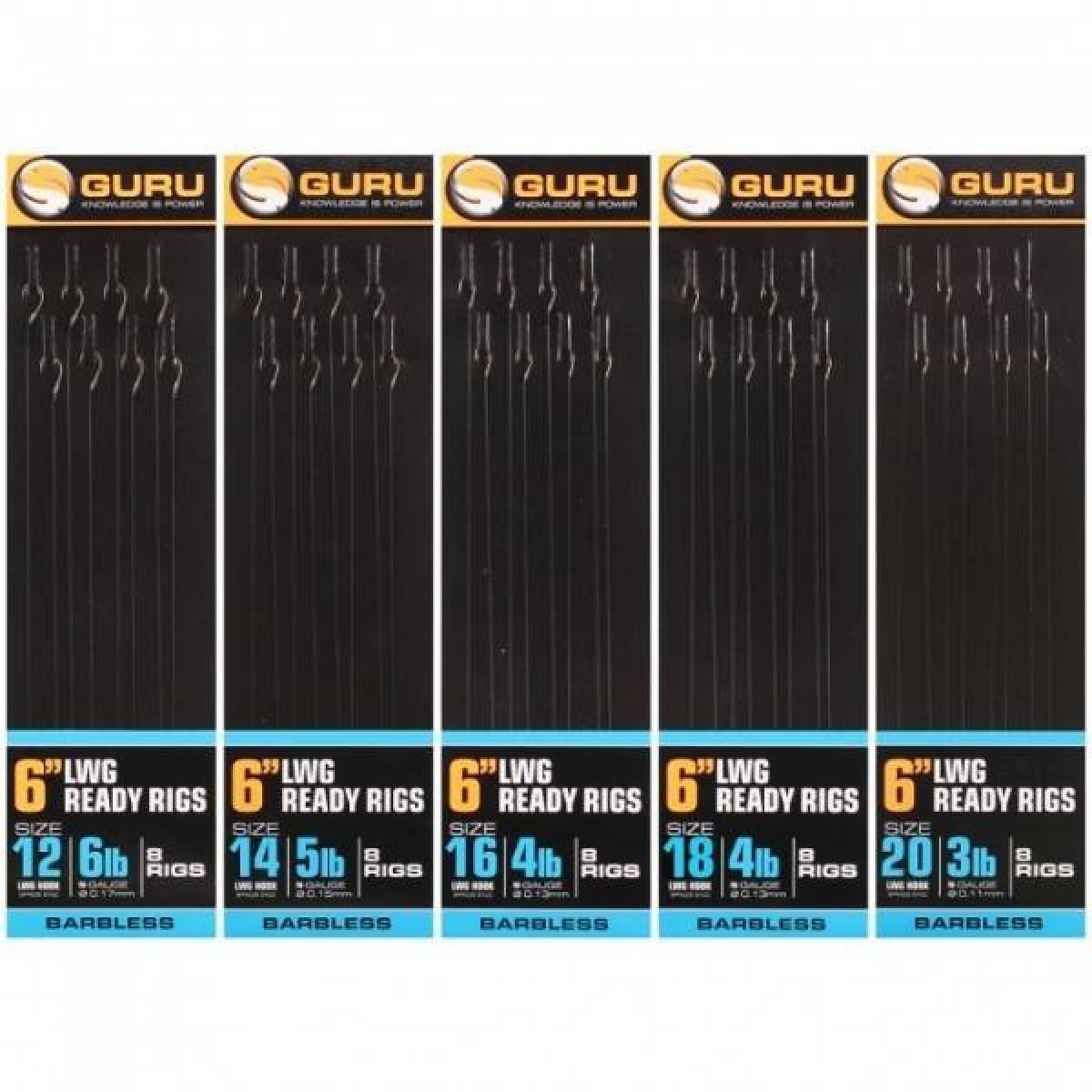 Guru LWGS Pole Rigs 15Cm Size 16- 0,13 mm Guru LWGS Pole Rigs 15Cm Size 16- 0,13 mm