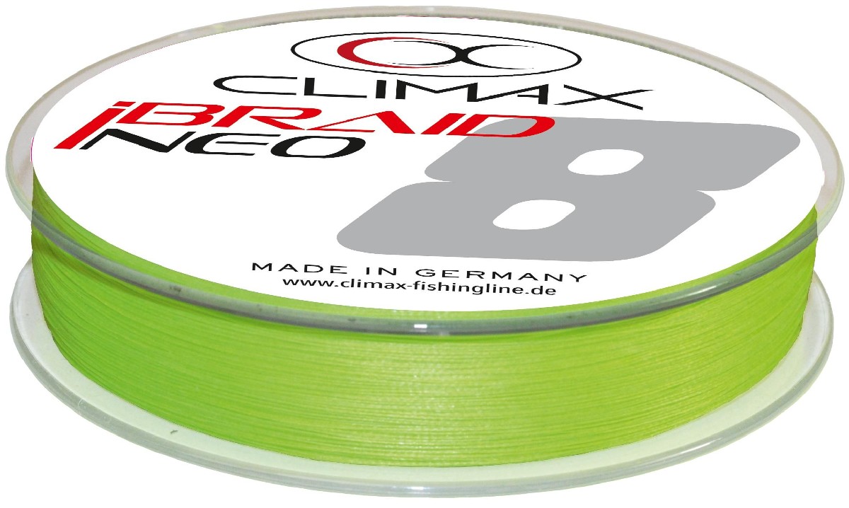 Climax iBraid Fluo-Chartreuse 100m 0,14mm 10,1kg