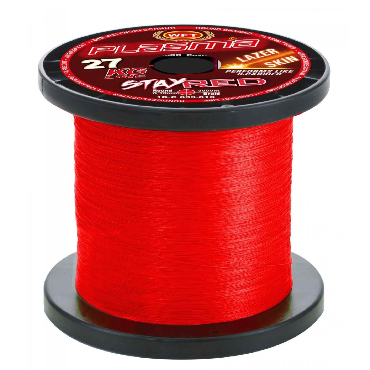 WFT Plasma Lazer Red 100m 0.18 mm 22kg WFT Plasma Lazer Red 100m 0.18 mm 22kg