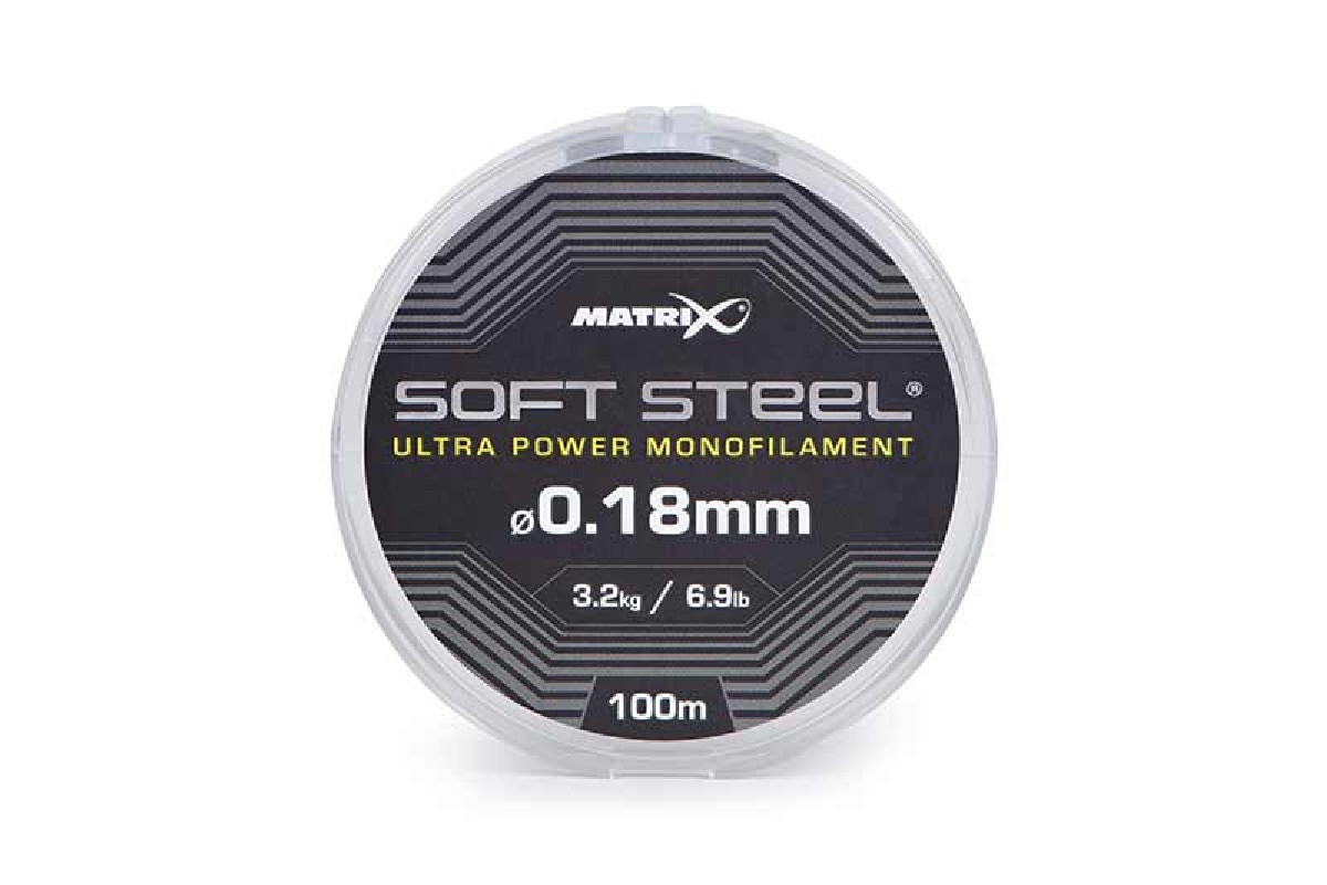 Fox Matrix Soft Steel Ultra Power Monofilament 100m 0.18 mm