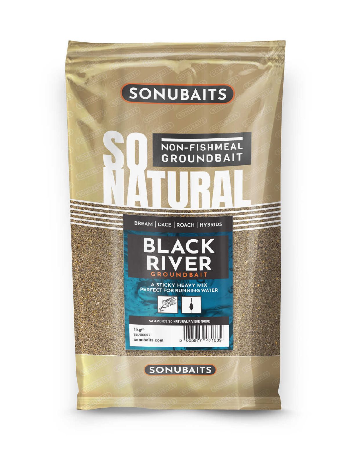 Sonubaits So Natural Black River 1kg Sonubaits So Natural Black River 1kg